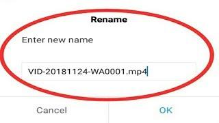 How To Rename File And File Extension On Any Android Mobile | Change File Name And Extension Android