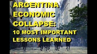 Argentina ECONOMIC COLLAPSE 20 Years Later: 10 IMPORTANT Lessons I LEARNED‼️