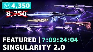 New SINGULARITY 2.0 Bundle Skins in Valorant