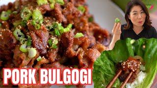 Budget-Friendly Pork Bulgogi! Making AUTHENTIC Korean BBQ Bulgogi Lettuce Wraps 기사식당 돼지불백 따라잡기/돼지불고기