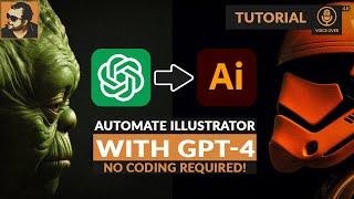 Automating Adobe Illustrator with GPT4 : A GPT-4 Scripting Tutorial | Part 01