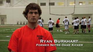 Football Kicking Camps Coach - Ryan Burkhart Prokicker com Kicking Camps