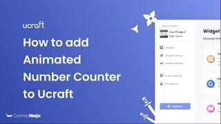 How to add an Animated Numbers Counter to Ucraft