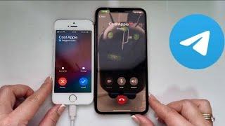 Apple iPhone 5S vs  iPhone 11 Pro Max / Incoming calls from Telegram #socialapp #telegram