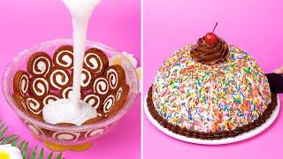 So Delicious Rainbow Cake Decorating Tutorials | So Yummy Chocolate Cake Compilation