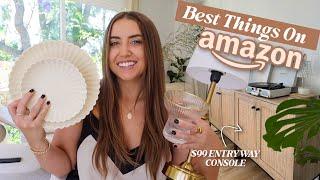 40 BEST AMAZON HOME ITEMS! home decor, dining, furniture, lighting, & hosting favorites | prime day