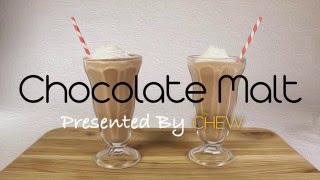 How To Make A Chocolate Malt Recipe Video - The Chew