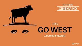 IO E LA VACCA / GO WEST (1925) - Full Movie // Film Completo (HD) // B. Keaton