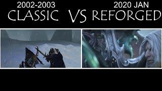 Warcraft 3 Classic vs Reforged (All Cinematics)