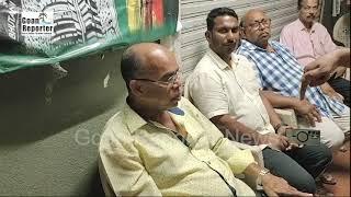 Goan Reporter: MLA Anton Vas Meets Former Sancoale Sarpanch Premanand Naik on Hunger Strike