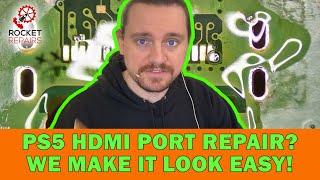 PS5 HDMI PORT REPAIR - We make it look easy!