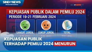 Perbedaan Signifikan Kepuasan Publik saat dan Setelah Pencoblosan - Sindo Pagi  27/02