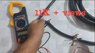 Testing of cable/ wire- Short circuit test, open circuit test, continuity test