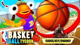 Fortnite BASKETBALL TYCOON VAULT CODES, KEY, SECRET TOY, VIP AREA AND ENDING (Fortnite Tycoon)!