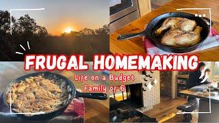 FRUGAL LIVING | Homemaking on a Budget + Low Income Homemaking + Slow Living + On a Budget Meals