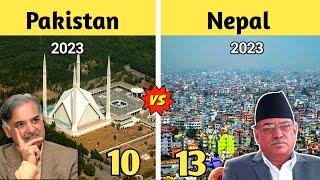 Nepalvs Pakistan Country Comparison 2023-Pakistan Vs Nepal Full Comparison By Youthpahadi 2023