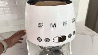 Smeg Retro Style Coffee Maker Machine Review