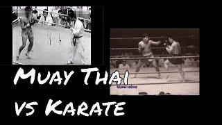 Two Earliest Muay Thai vs Kyokushin Karate Matches From The 1960s