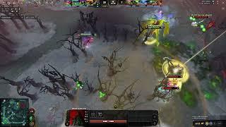 Dota 3, playing support. I hate glicko 2 wins 49mmr