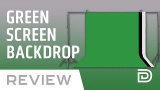 Amazon Green Screen Backdrop Kit ► Excelvan Background Support System ◄ Photo Video Muslin