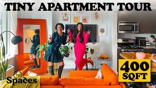 Inside a 400sqft Groovy NYC Apartment | Tiny Spaces