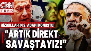  Hezbollah's Oath of War! Naim Kasım: "We Are in Direct War with Israel, We Will Hit Every Point"