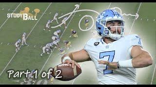 Sam Howell Part 1 of 2 | NFL Pre-Draft Game Tape Breakdown | Kurt Warner Film Study