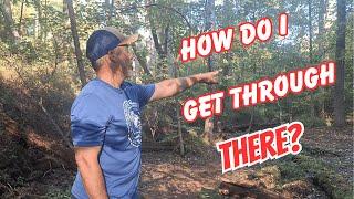 Struggling to Find Lines at Hidden Hollow Disc Golf Course | Practice Round