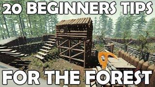 20 Beginners Tips for The Forest | Survival Game Guide