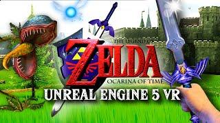 Ocarina of Time VR? With MOTION CONTROLS?! // Unreal Engine 5 Zelda VR