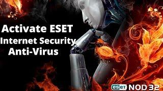 Activate ESET Internet Security AntiVirus (Product Key)