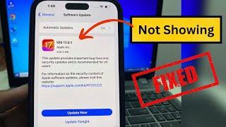 How To Fix iOS 17.0.1 Update is Not Showing in Settings ! iPhone And iPad