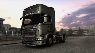 ETS2(Real Driver)|Scania R580 Euro 6 \8/|️Roma-Torino⬅️