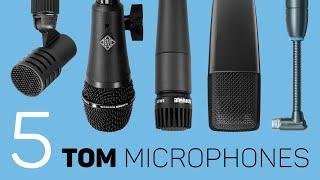 5 tom microphones: Shure Beta 98 amp c SM57 Sennheiser MD 421 Telefunken M80 beyerdynamic TG D35 mic