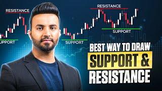 How to draw a Support and Resistance? | Must Watch | MSB FX