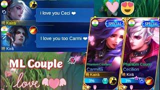 CARMI X CECI LOVERS GAMEPLAY️ML COUPLE(≧◡≦) EP 11