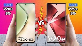 vivo Y200 Vs vivo V29e - Full Comparison  Techvs