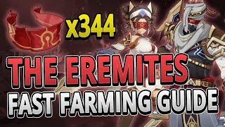 The Eremites 344 Locations FAST FARMING GUIDE +TIMESTAMPS | Genshin Impact 3.0