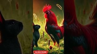 Rabbit and Cock|| #viralshorts #trending #hybrid #animals #fusion #monsternazim