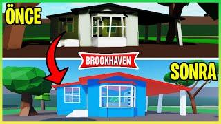  TERKEDİLMİŞ GİZEMLİ EVİ YENİDEN YAPTIK  Roblox Brookhaven