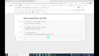 How to Import/Read Data Files in Python || Reading/Importing excel (.xlsx) file in Python || Part C