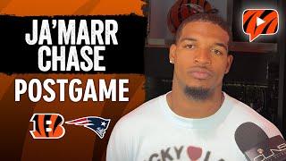 Ja'Marr Chase on LOSS: Bengals vs. Patriots Postgame Interview