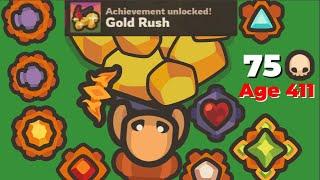 Taming.io - Gold Rush Achievement & Age 411!!!