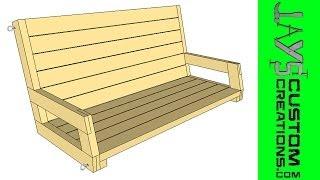 SketchUp - 2x4 Porch Swing - 095