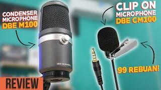 Gini nih Kalo dbE Bikin Condenser Mic & Clip On Mic! - Review dbE M100 & dbE CM100