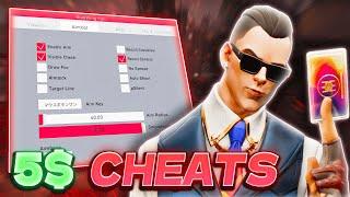 Using the BEST 5$ Valorant Cheats (ft. Bluewing)