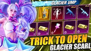 100+ VOUCHERS TRICK || GLACIER SCARL & UMP ULTIMATE SPIN IS HERE || BEST WAY TO GET MYTHIC GEMS.