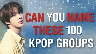 DO YOU KNOW THE NAME OF THESE 100 KPOP GROUPS? EASIEST-ONE! | THIS IS KPOP GAMES
