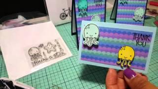 Simple small cards using scrap paper Use your stash