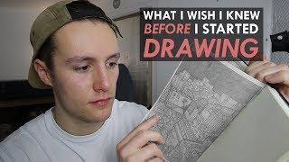 What I WISH I knew when I started DRAWING